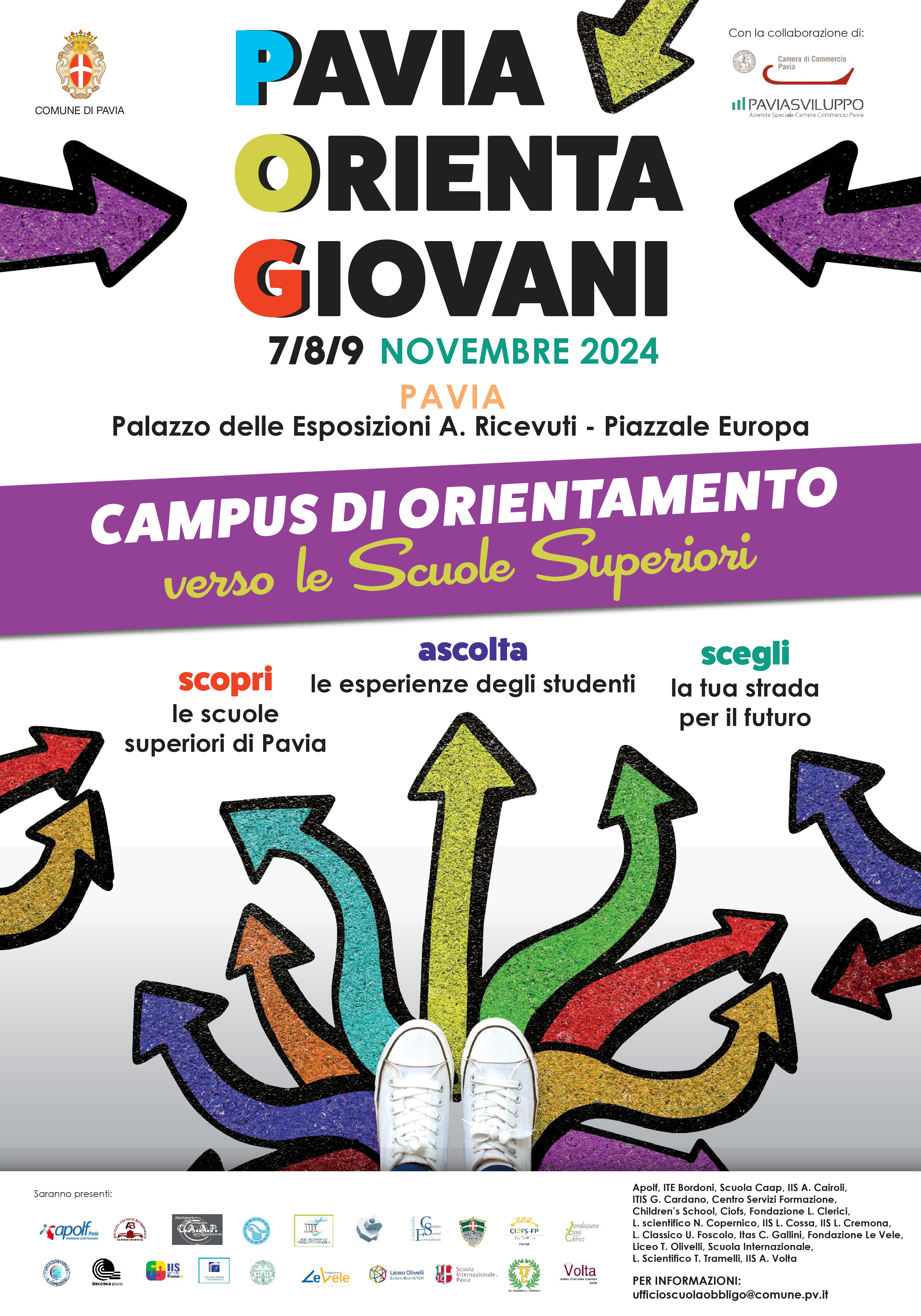 Manifesto Pavia Orienta Giovani 2024